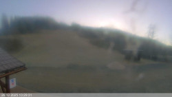 Dolní část sjezdovky