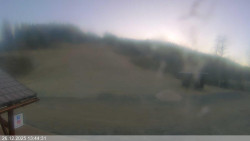 Dolní část sjezdovky