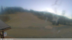 Dolní část sjezdovky