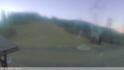 Dolní část sjezdovky