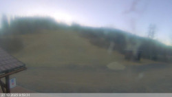 Dolní část sjezdovky