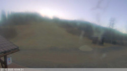 Dolní část sjezdovky