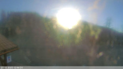 Dolní část sjezdovky