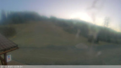 Dolní část sjezdovky