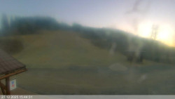 Dolní část sjezdovky