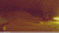 Dolní část sjezdovky