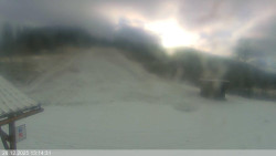 Dolní část sjezdovky