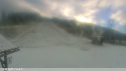 Dolní část sjezdovky