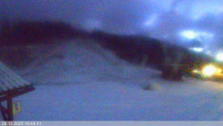 Dolní část sjezdovky