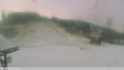 Dolní část sjezdovky