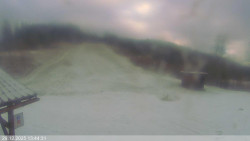 Dolní část sjezdovky