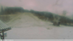 Dolní část sjezdovky