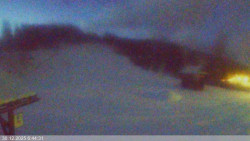 Dolní část sjezdovky