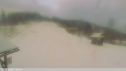 Dolní část sjezdovky