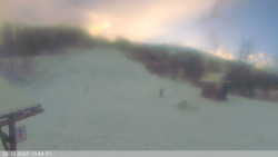 Dolní část sjezdovky