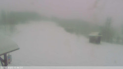 Dolní část sjezdovky