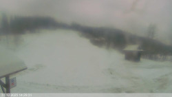 Dolní část sjezdovky