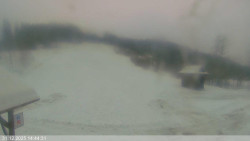 Dolní část sjezdovky