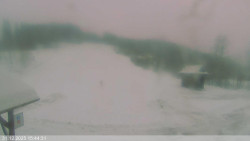 Dolní část sjezdovky