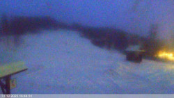 Dolní část sjezdovky