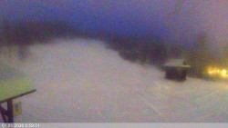 Dolní část sjezdovky