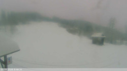 Dolní část sjezdovky