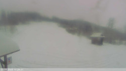 Dolní část sjezdovky