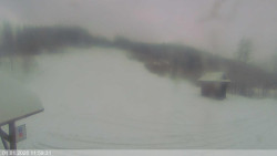 Dolní část sjezdovky