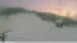 Dolní část sjezdovky