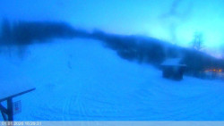 Dolní část sjezdovky