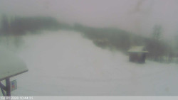 Dolní část sjezdovky