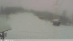 Dolní část sjezdovky