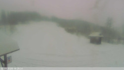 Dolní část sjezdovky