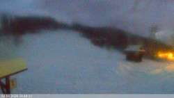 Dolní část sjezdovky