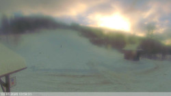 Dolní část sjezdovky