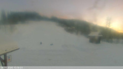 Dolní část sjezdovky