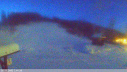 Dolní část sjezdovky