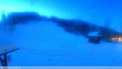 Dolní část sjezdovky