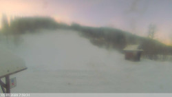 Dolní část sjezdovky