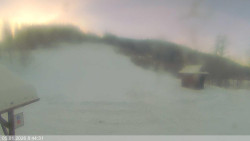 Dolní část sjezdovky