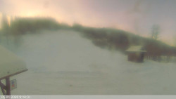 Dolní část sjezdovky