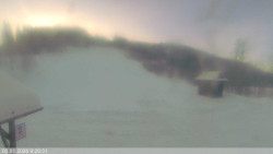 Dolní část sjezdovky