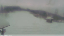 Dolní část sjezdovky