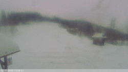 Dolní část sjezdovky