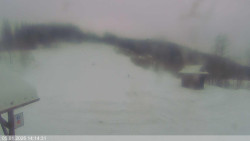 Dolní část sjezdovky