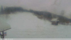 Dolní část sjezdovky