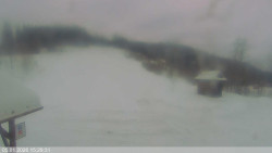 Dolní část sjezdovky