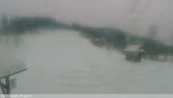 Dolní část sjezdovky