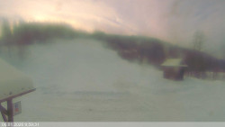 Dolní část sjezdovky