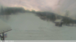 Dolní část sjezdovky